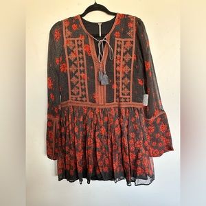 Free people printed dress